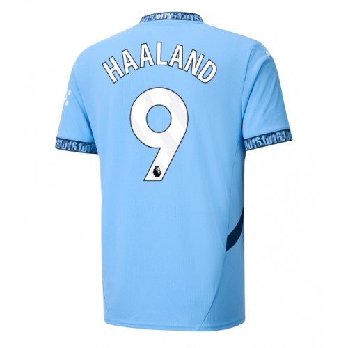 Dres Manchester City Erling Haaland #9 Domaci 2024-25 Kratak Rukav